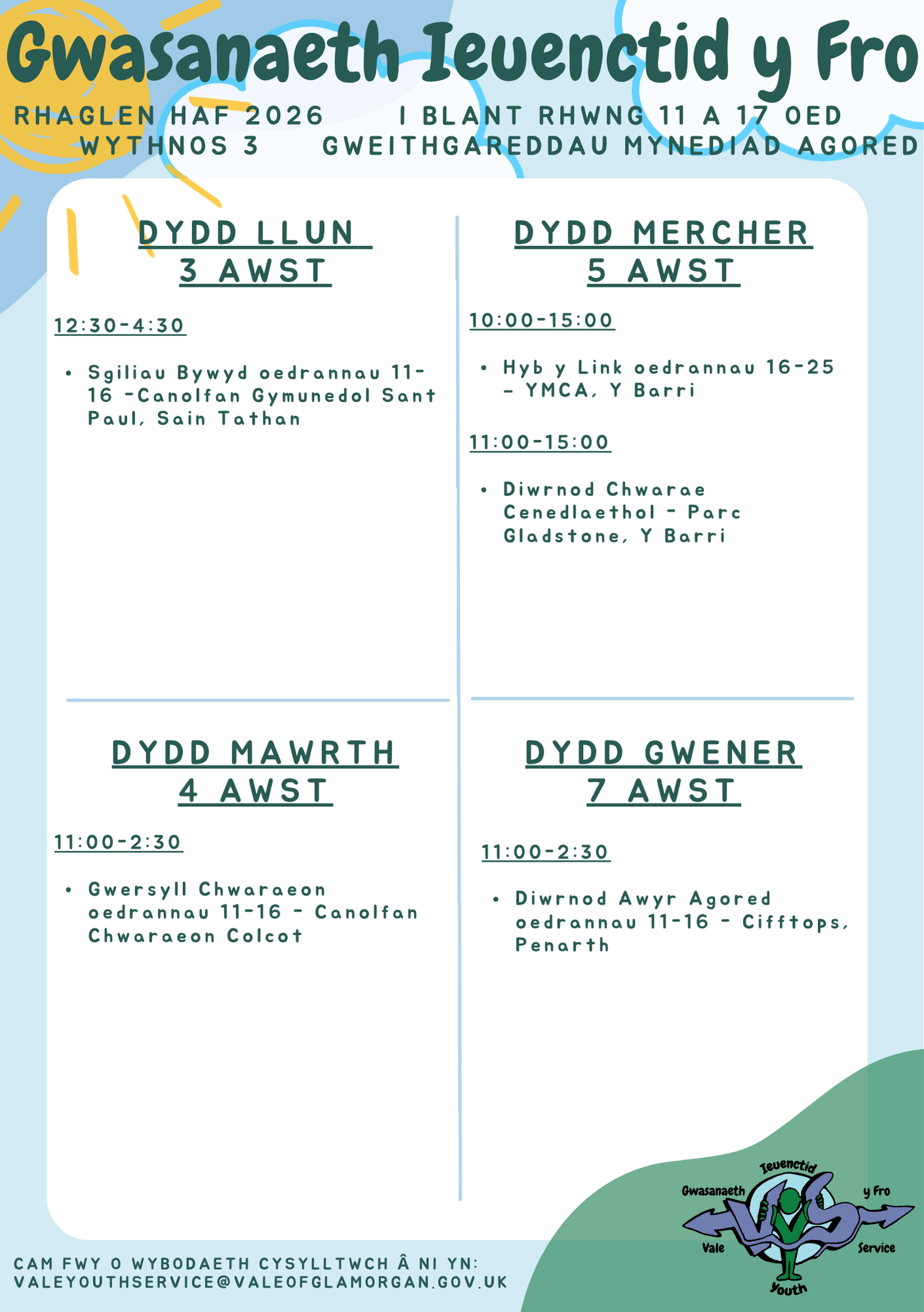 VYS Summer Programme 2026 - Week 3 CY